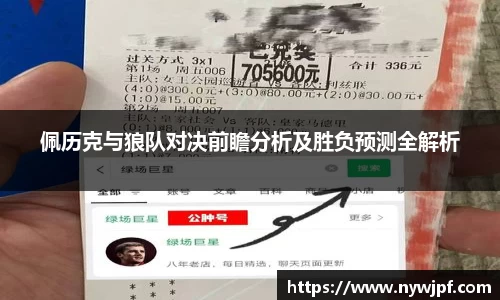 佩历克与狼队对决前瞻分析及胜负预测全解析